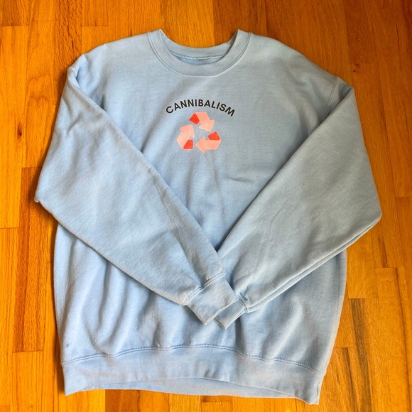 Light blue crew neck in a size large - Picture 1 of 1